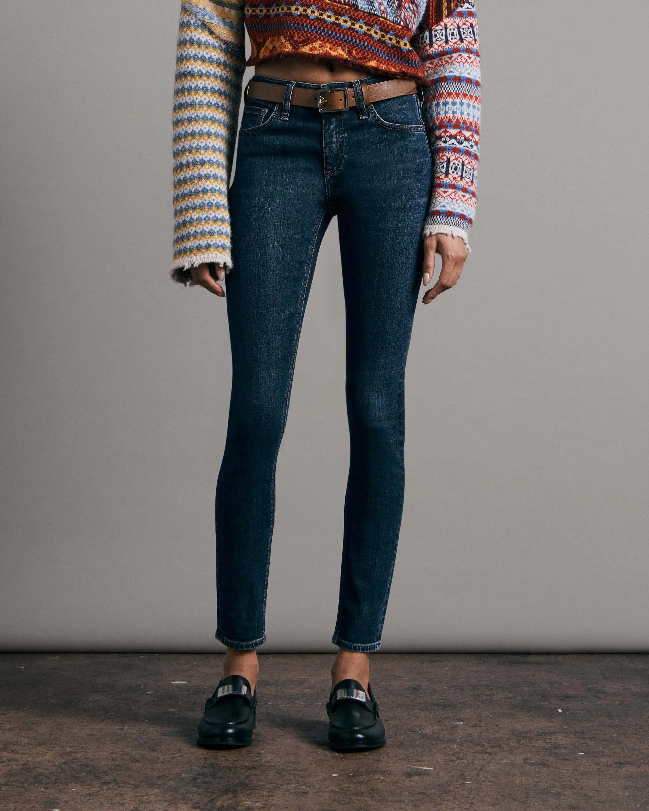 Cate Mid-Rise Skinny Jeans